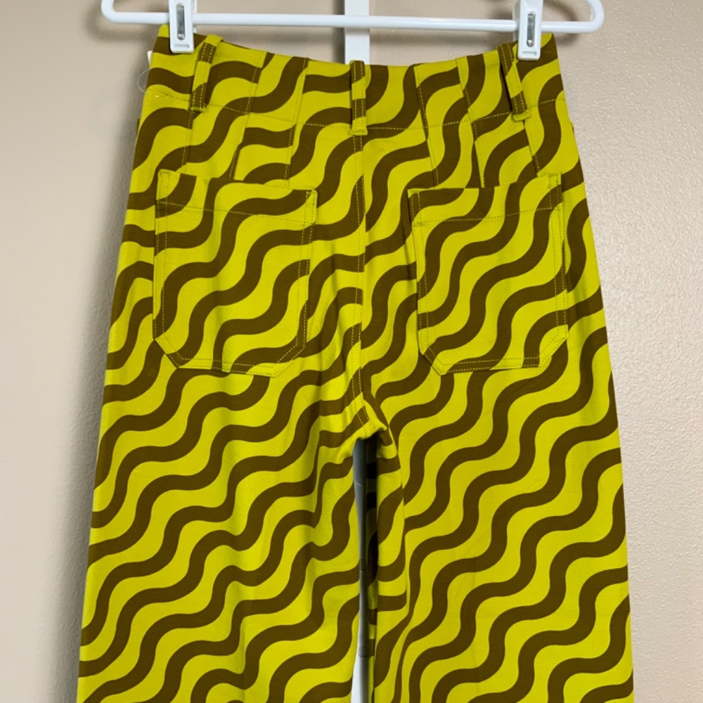 Anthropologie Colette Cropped Wide-Leg Ponte Pants by Maeve - Picture 13 of 16